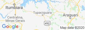 Tupaciguara map